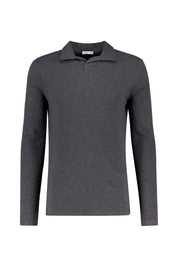 Strick-Poloshirt TONIN aus Baumwollmix