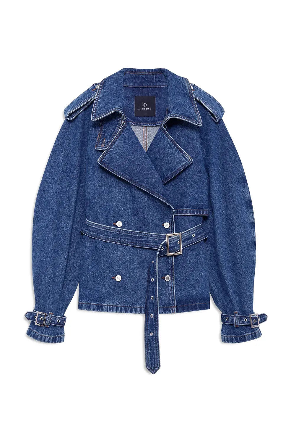 Trench-Jeansjacke PASCALE