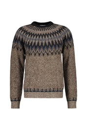 Strickpullover aus Alpaka-Wollmix