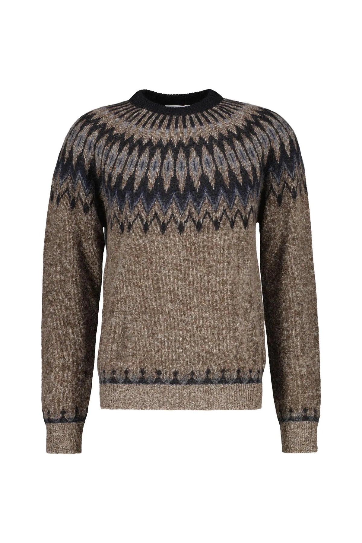 Strickpullover aus Alpaka-Wollmix