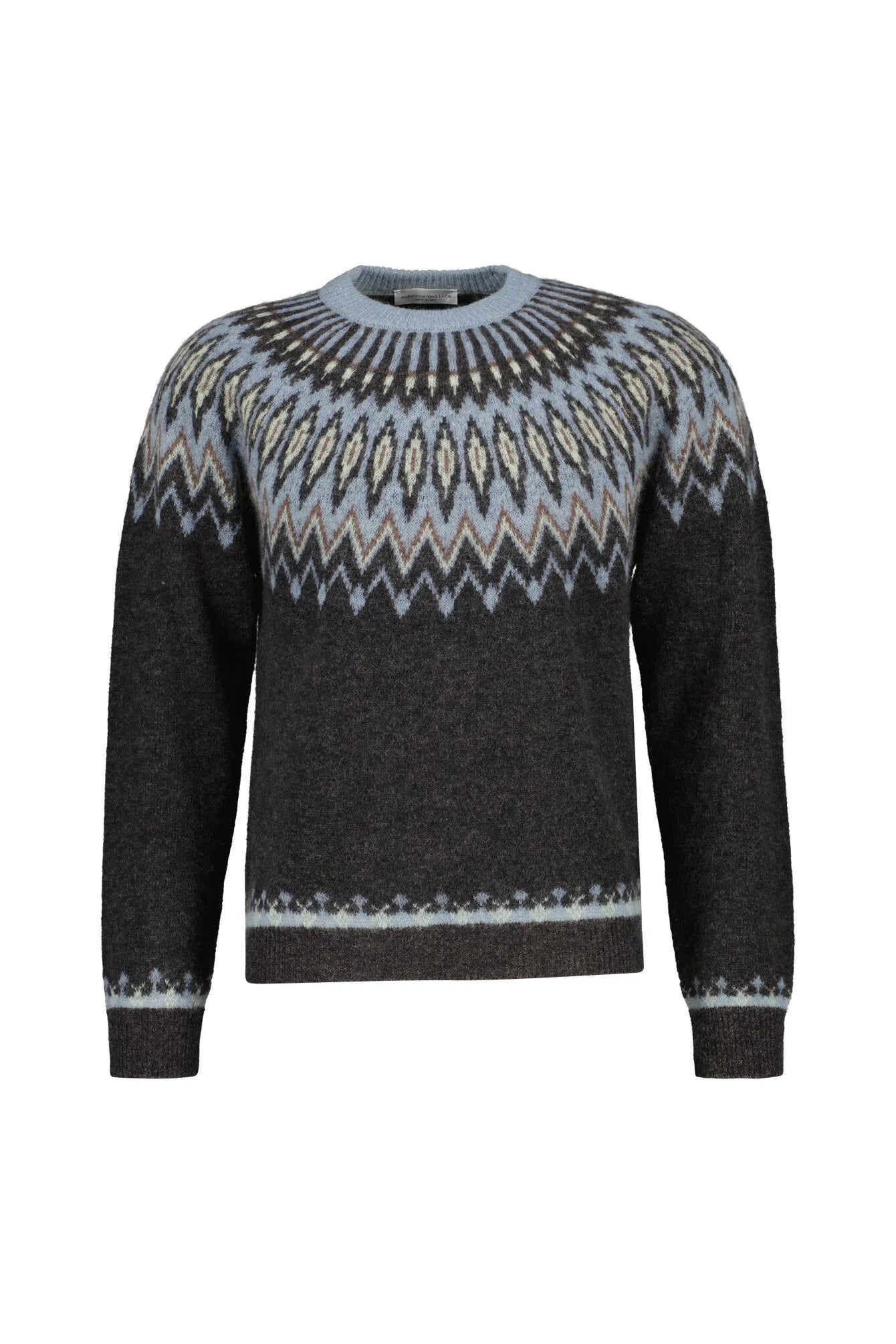 Strickpullover aus Alpaka-Wollmix