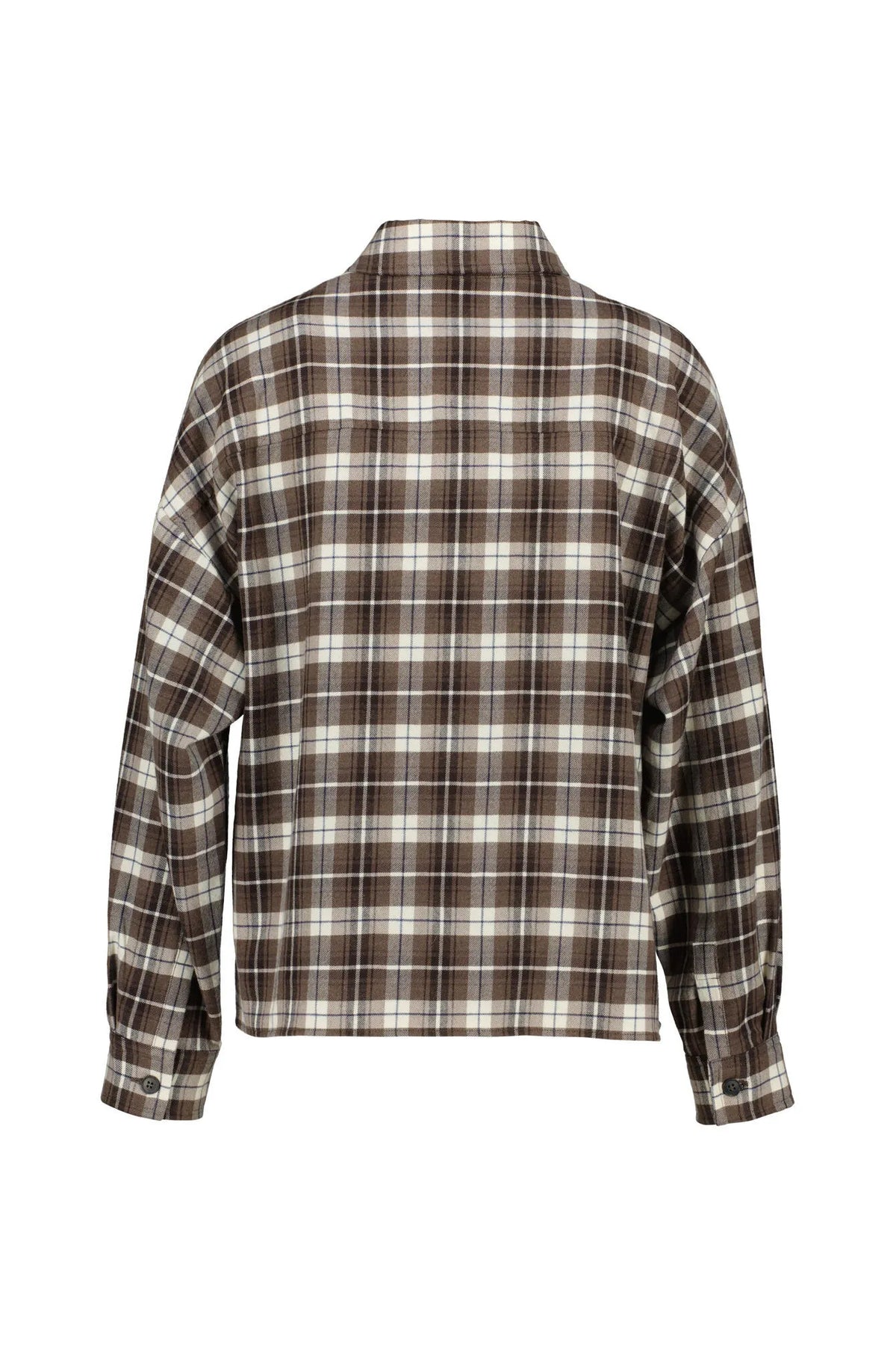 Bluse aus Schurwollmix