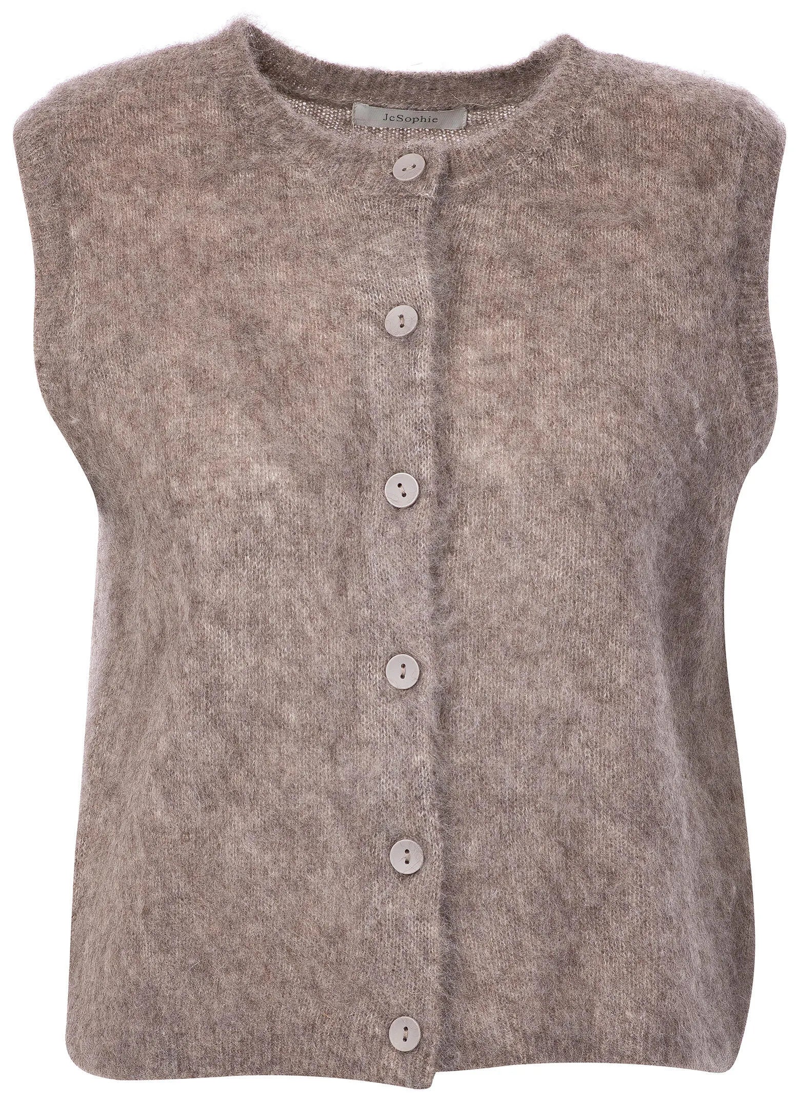 Strick-Cardigan aus Wollmix