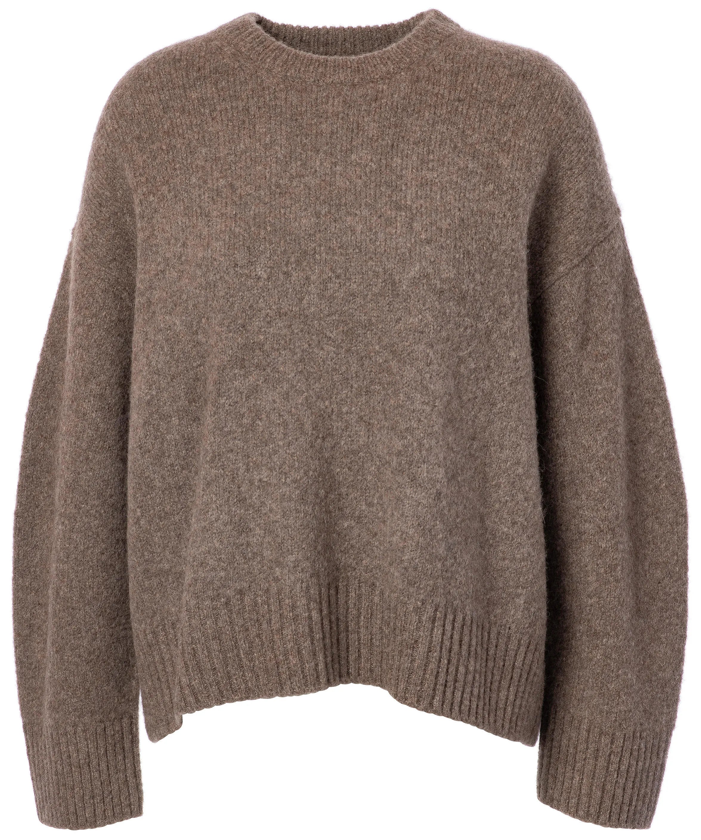 Strickpullover aus Wollmix