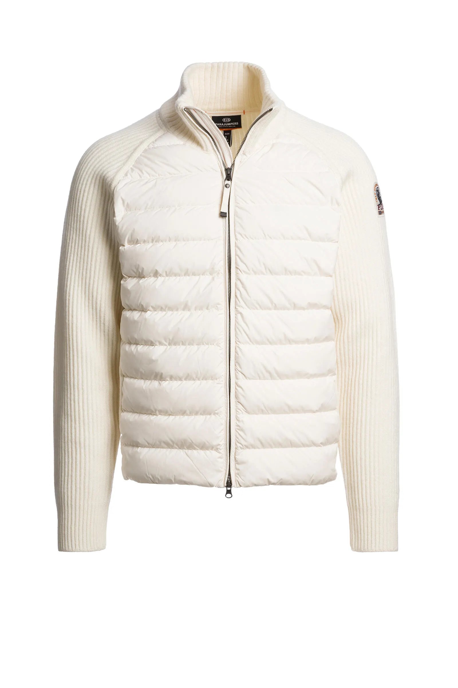 Hybrid-Strickjacke