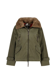 Übergangsjacke TYRA II mit Kunstfell