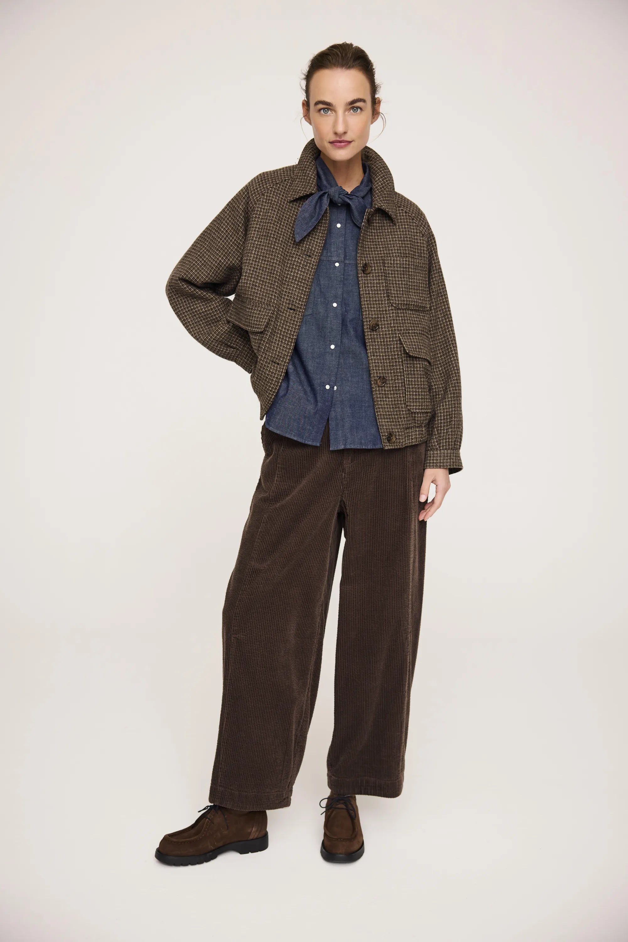 Cord-Hose Wide Leg