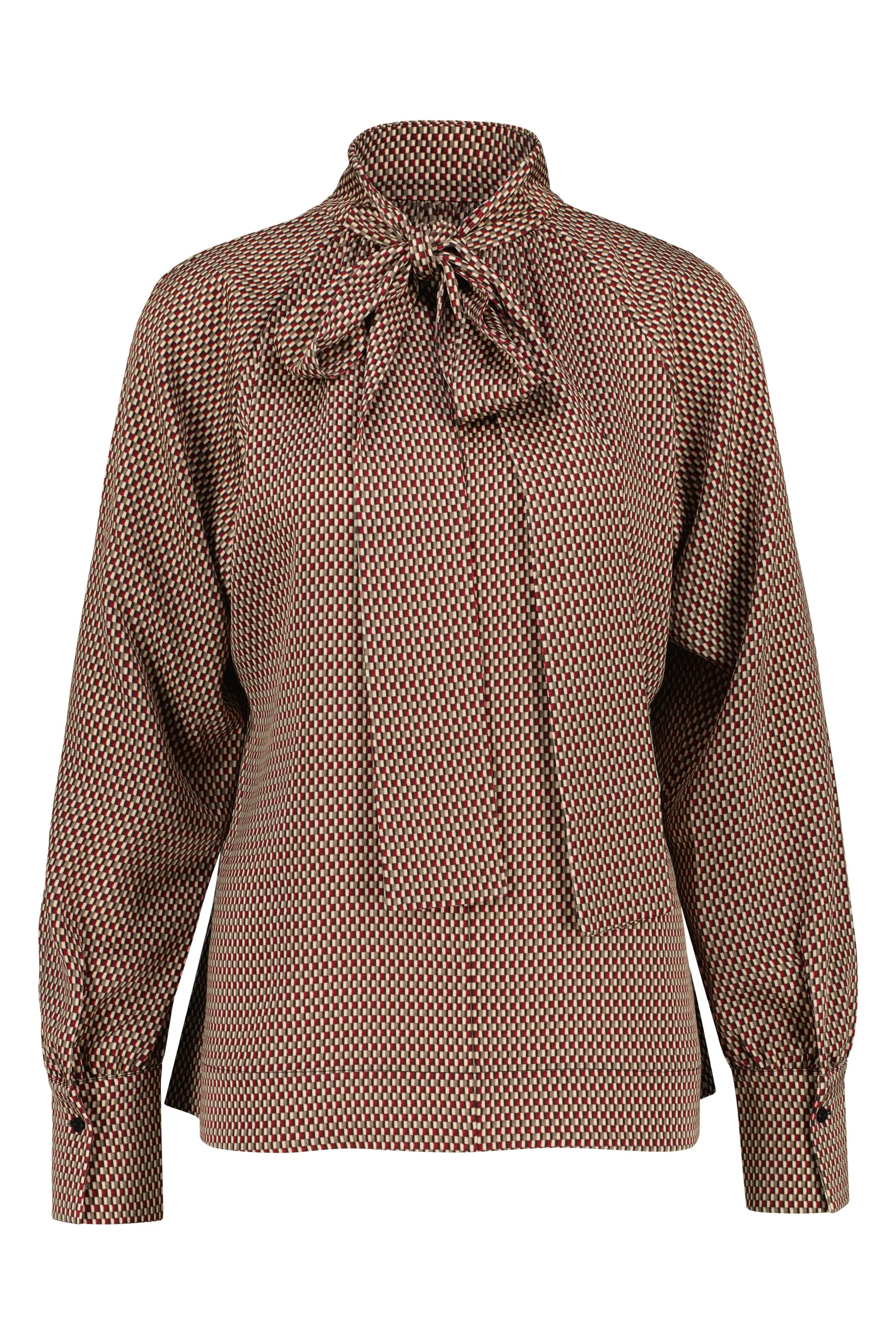 Bluse mit Bindekragen EDEN
