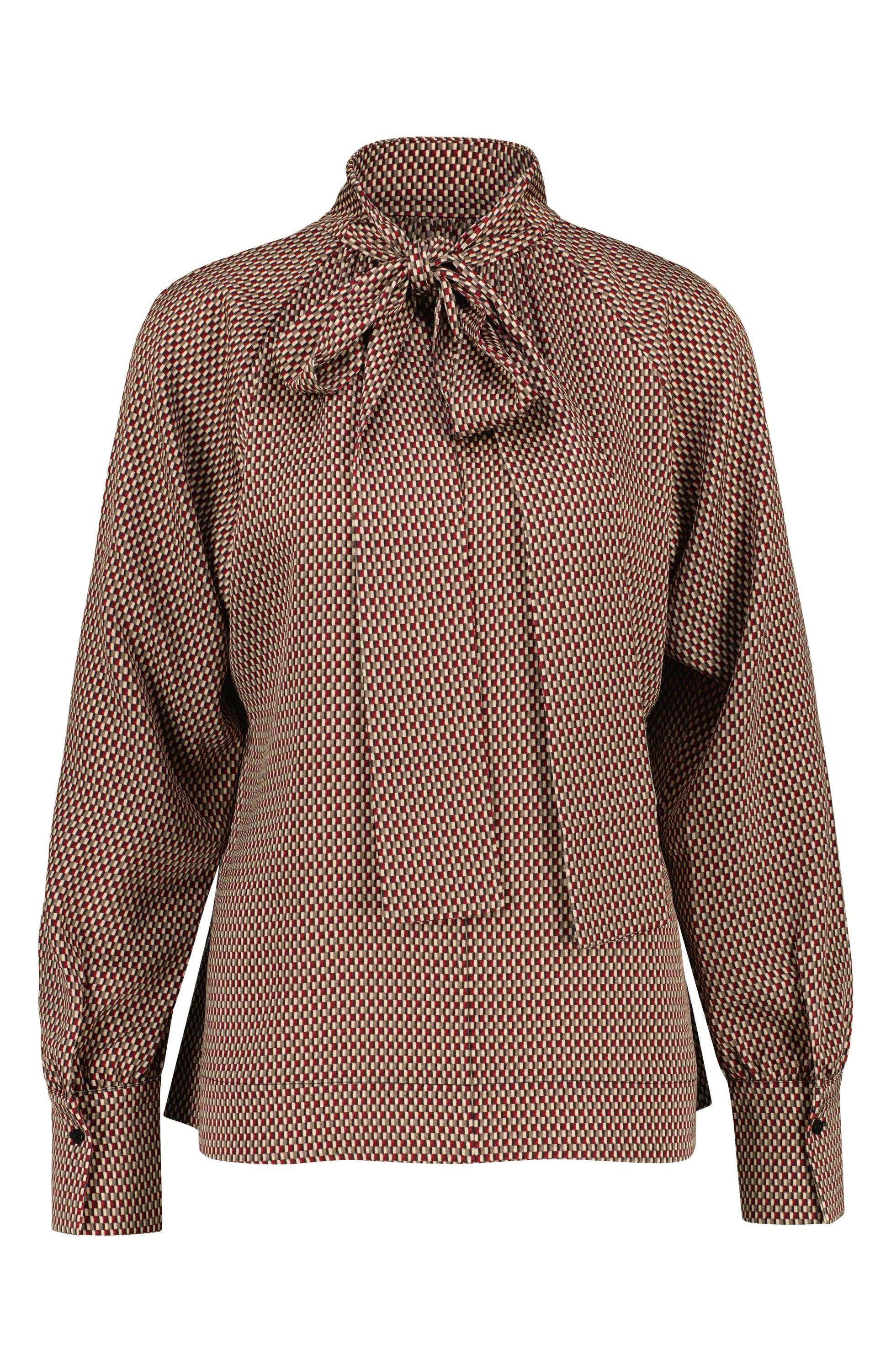 Bluse mit Bindekragen EDEN