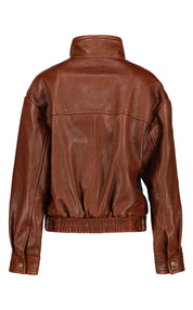 Lederjacke PETRA Oversized Fit