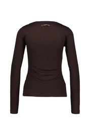 Langarmshirt aus Lyocellmix