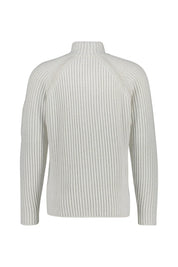 Strickjacke mit Stehkragen