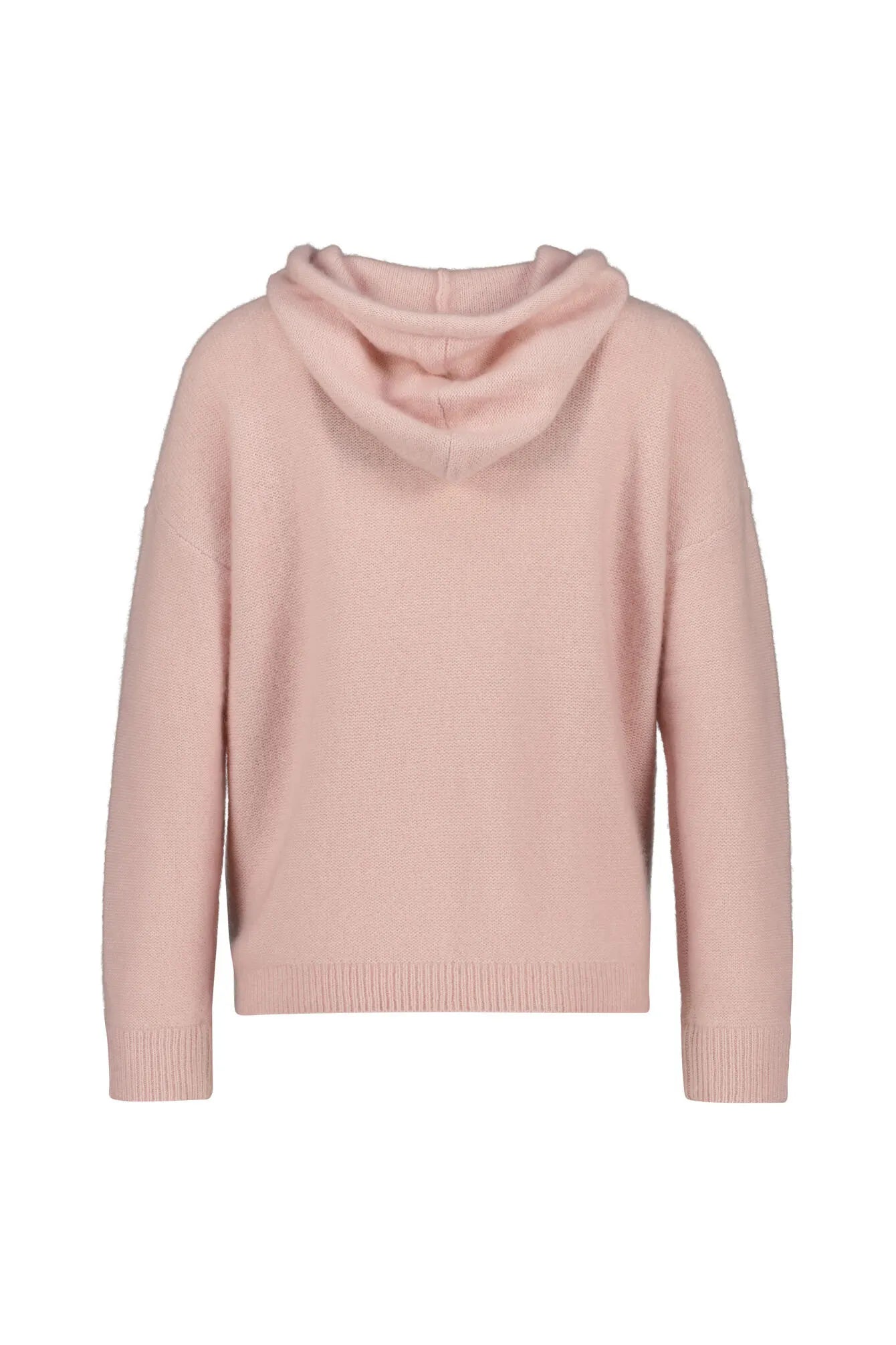Strickpullover mit Kapuze