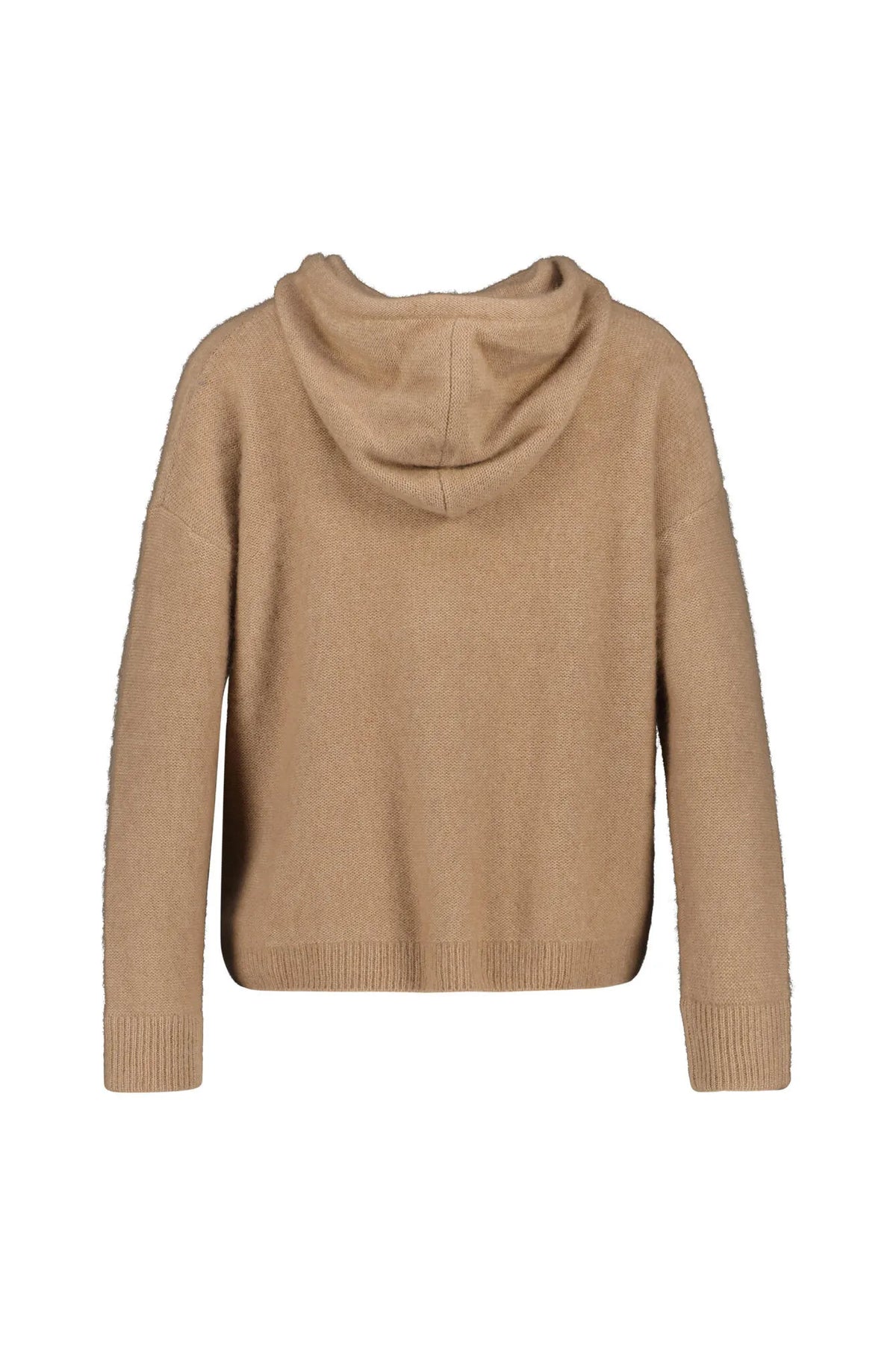 Strickpullover mit Kapuze