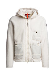 Teddy-Fleecejacke mit Kapuze