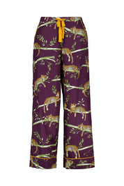 Schlafhose mit Leoparden-Muster