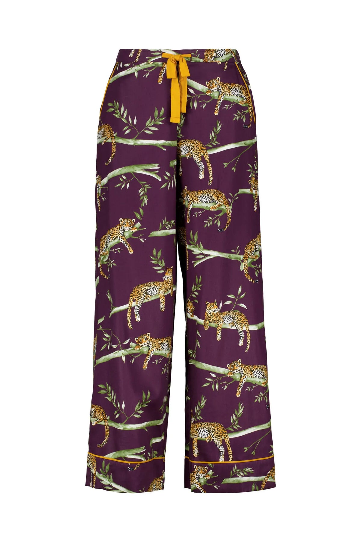 Schlafhose mit Leoparden-Muster