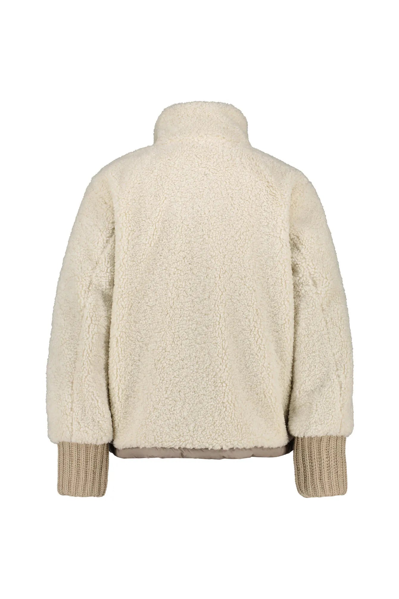 Webpelzjacke in Teddy-Optik