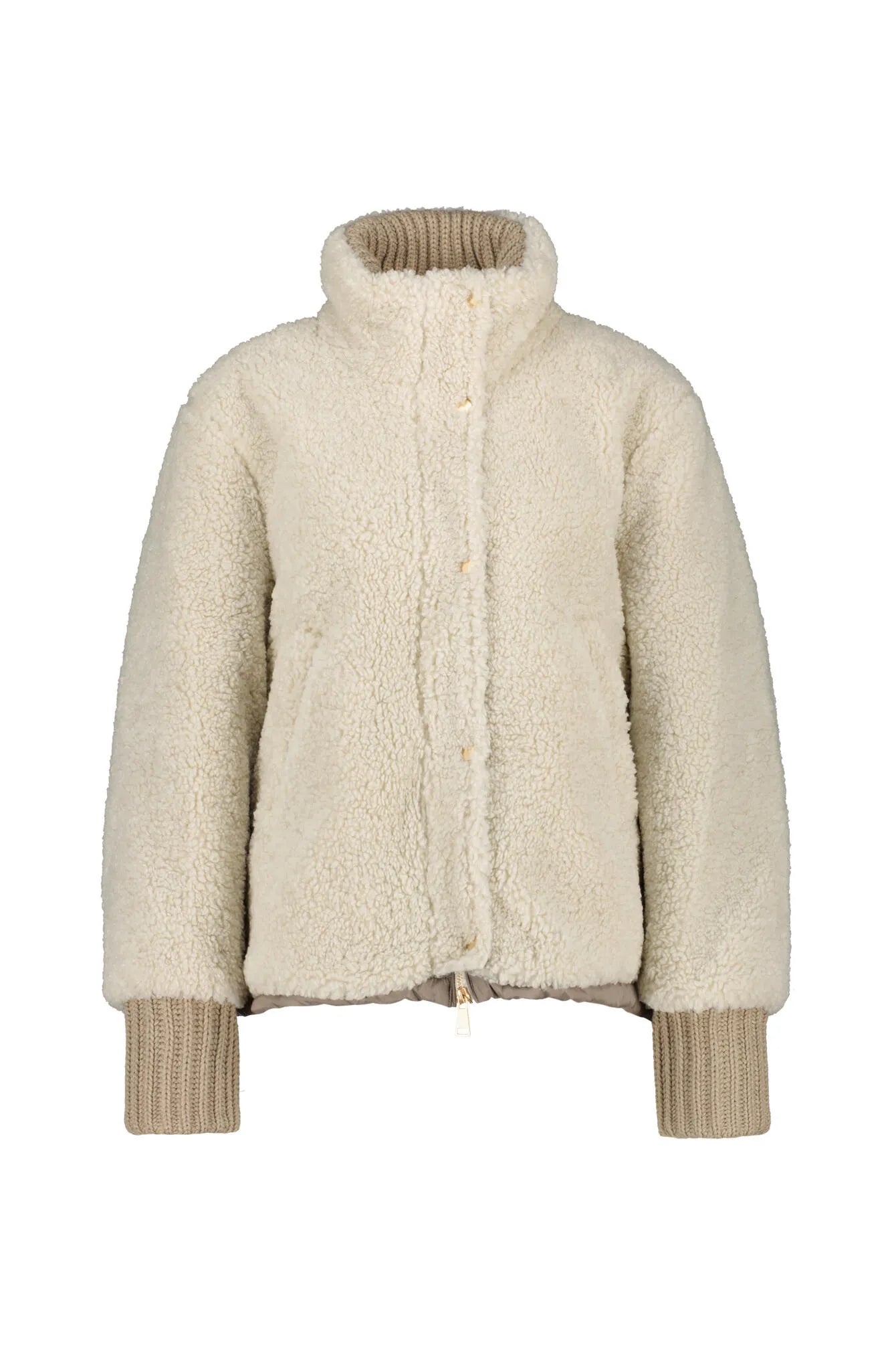Webpelzjacke in Teddy-Optik