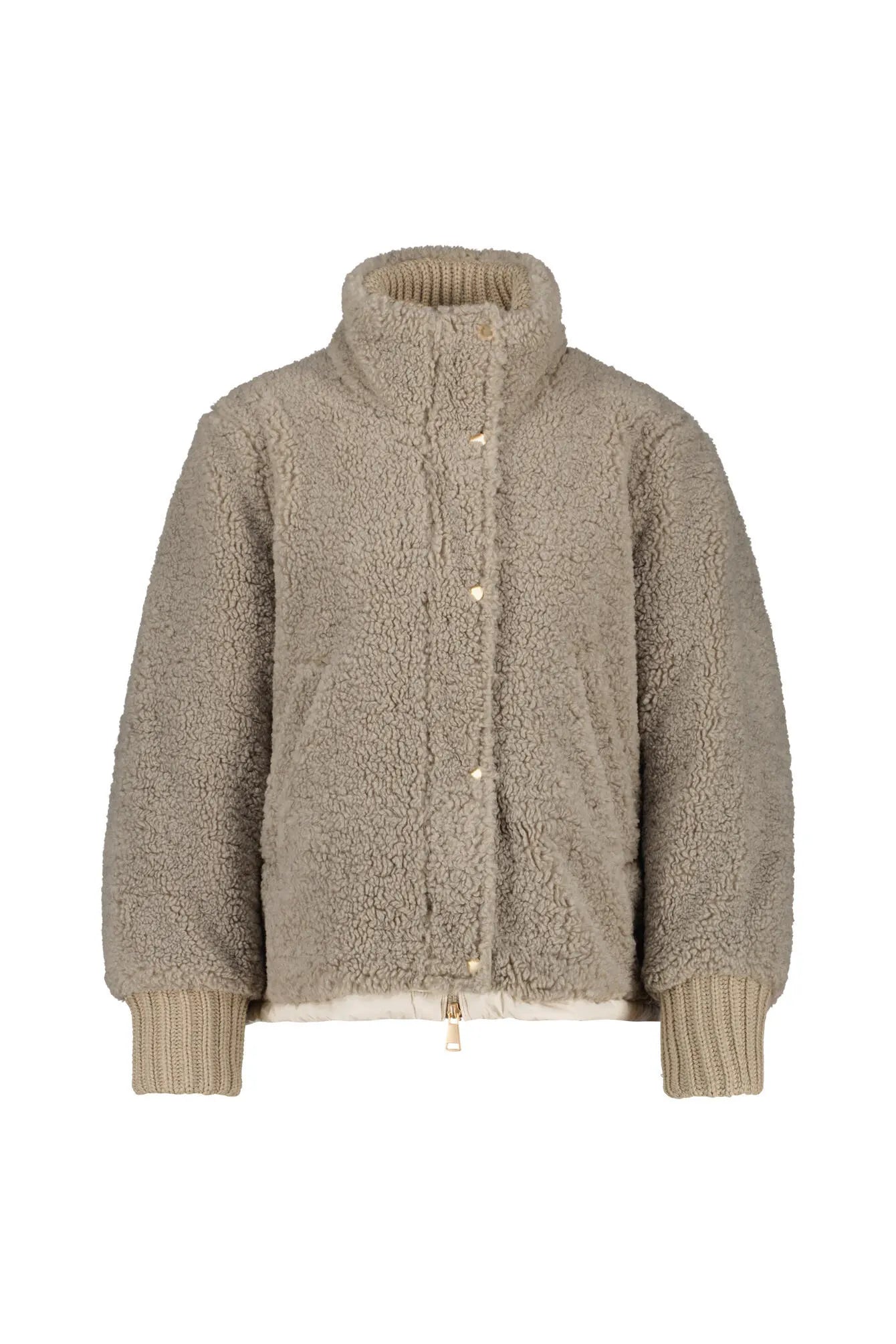 Webpelzjacke in Teddy-Optik