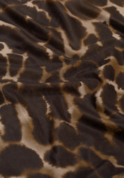 Mesh Langarmshirt Animalprint