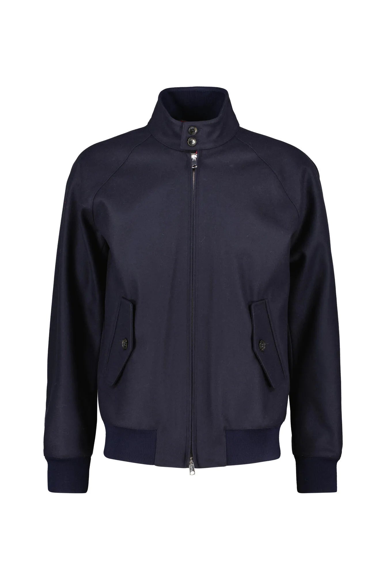 Wolljacke mit Stehkragen