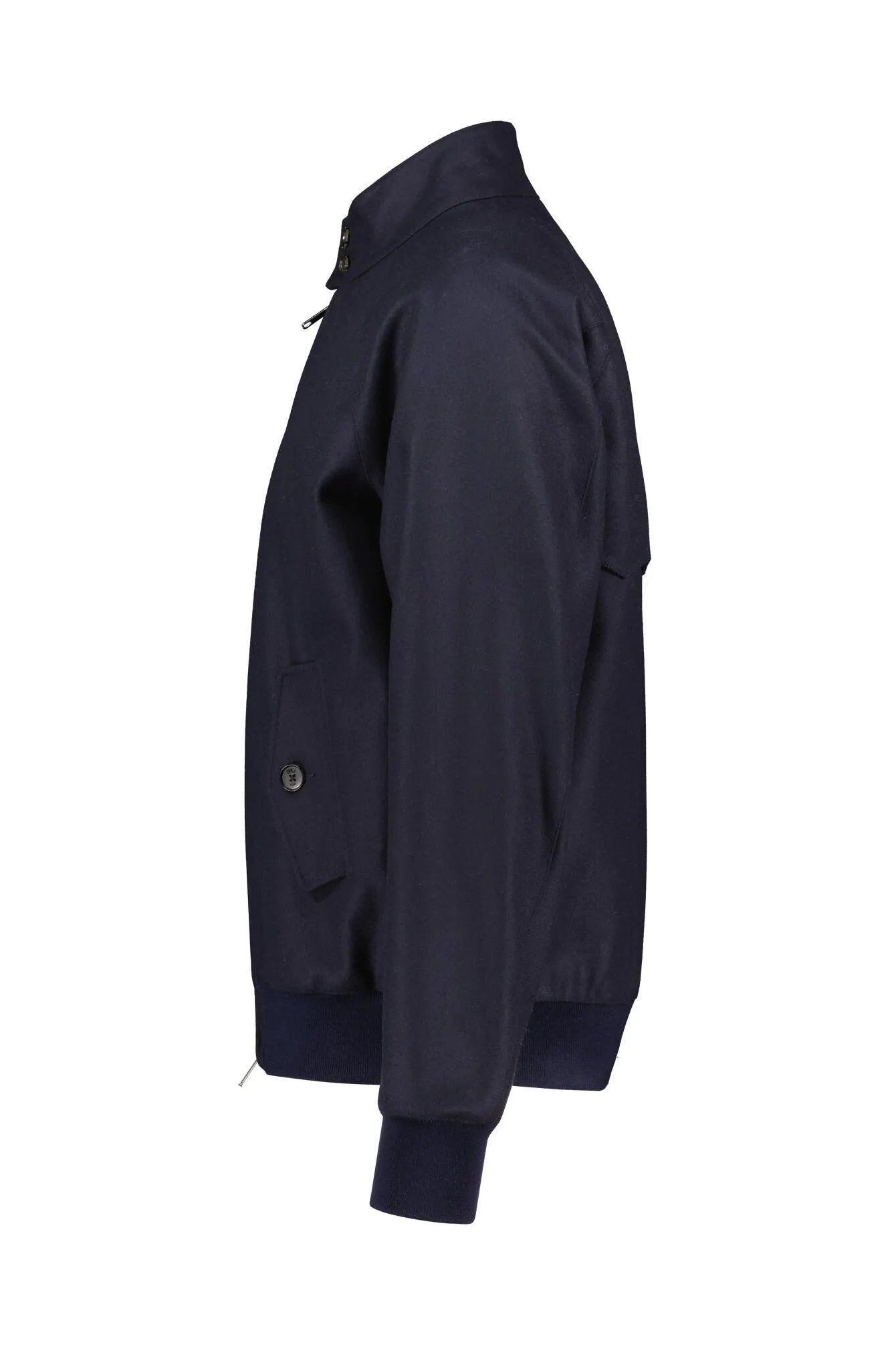 Wolljacke mit Stehkragen
