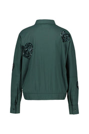 Bluse aus Baumwollmix