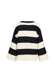 Strickpullover gestreift