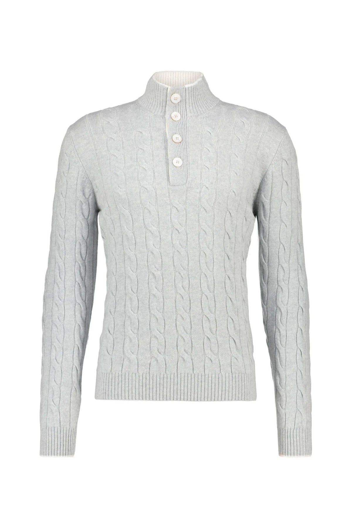 Strickpullover aus Schurwollmix