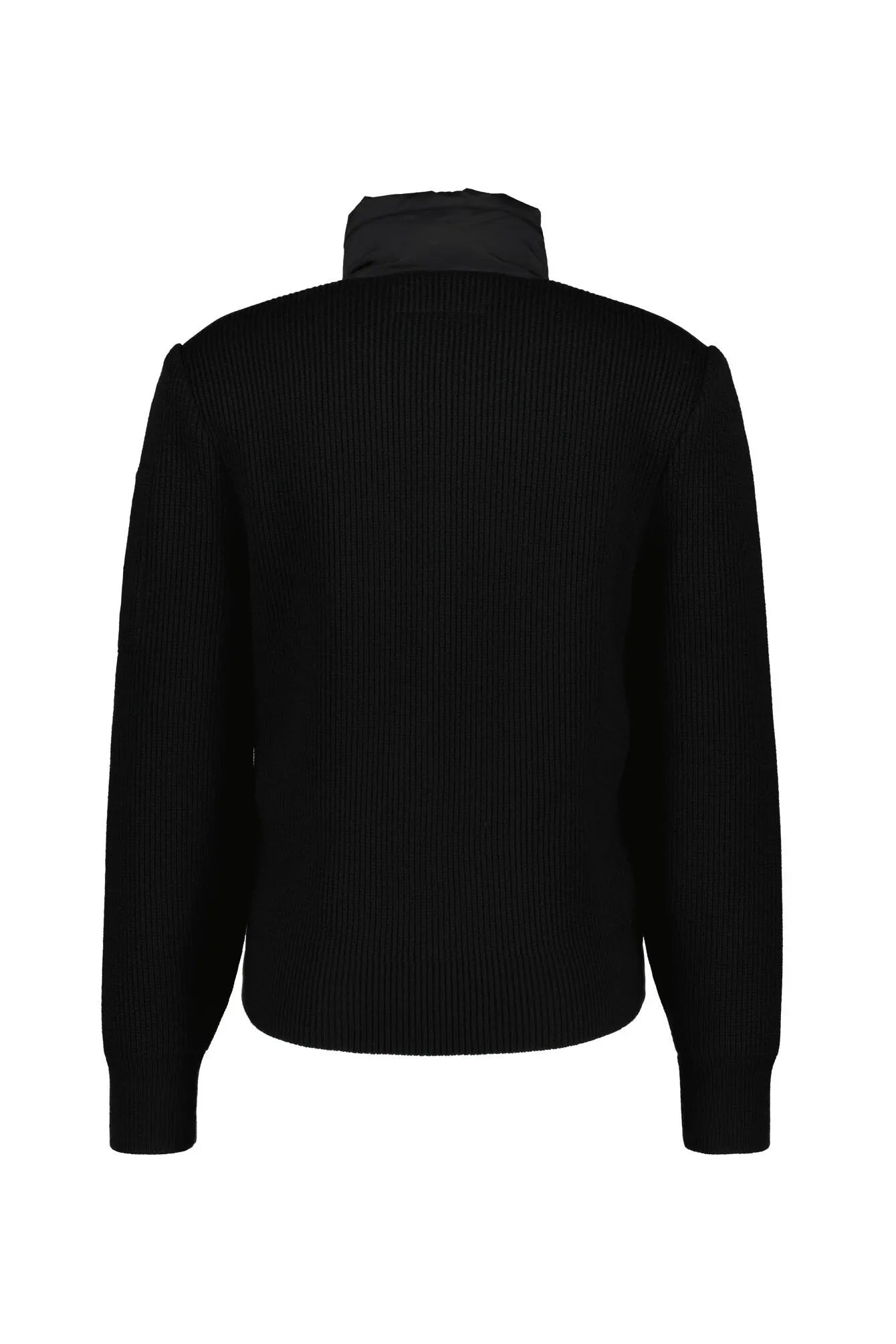 Daunen-Hybridjacke mit Stehkragen
