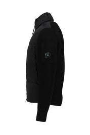 Daunen-Hybridjacke mit Stehkragen
