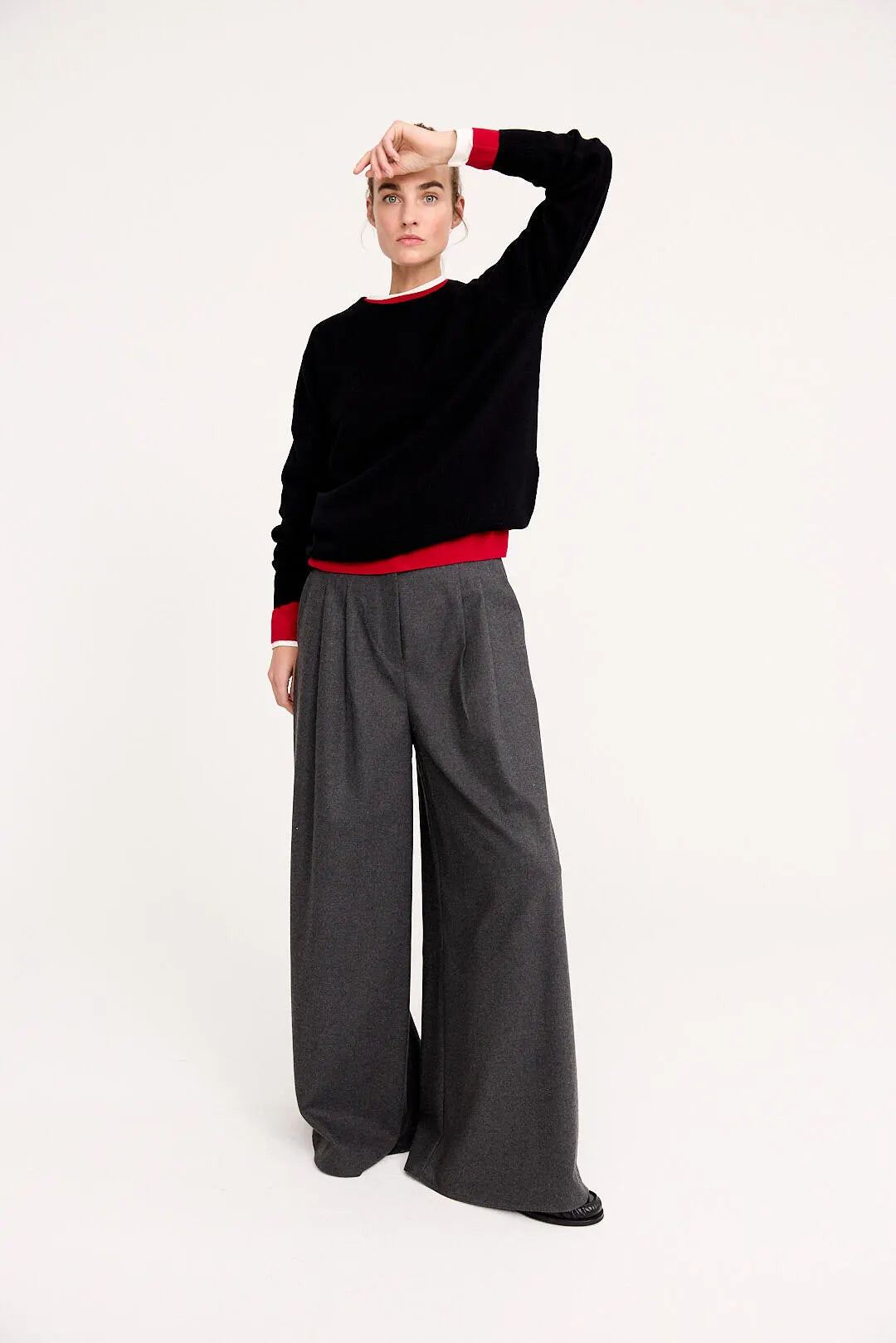 Bundfaltenhose REED Wide Leg