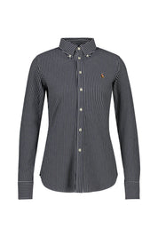Oxford-Bluse aus Baumwolle