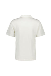 Strick-Poloshirt aus Baumwollmix