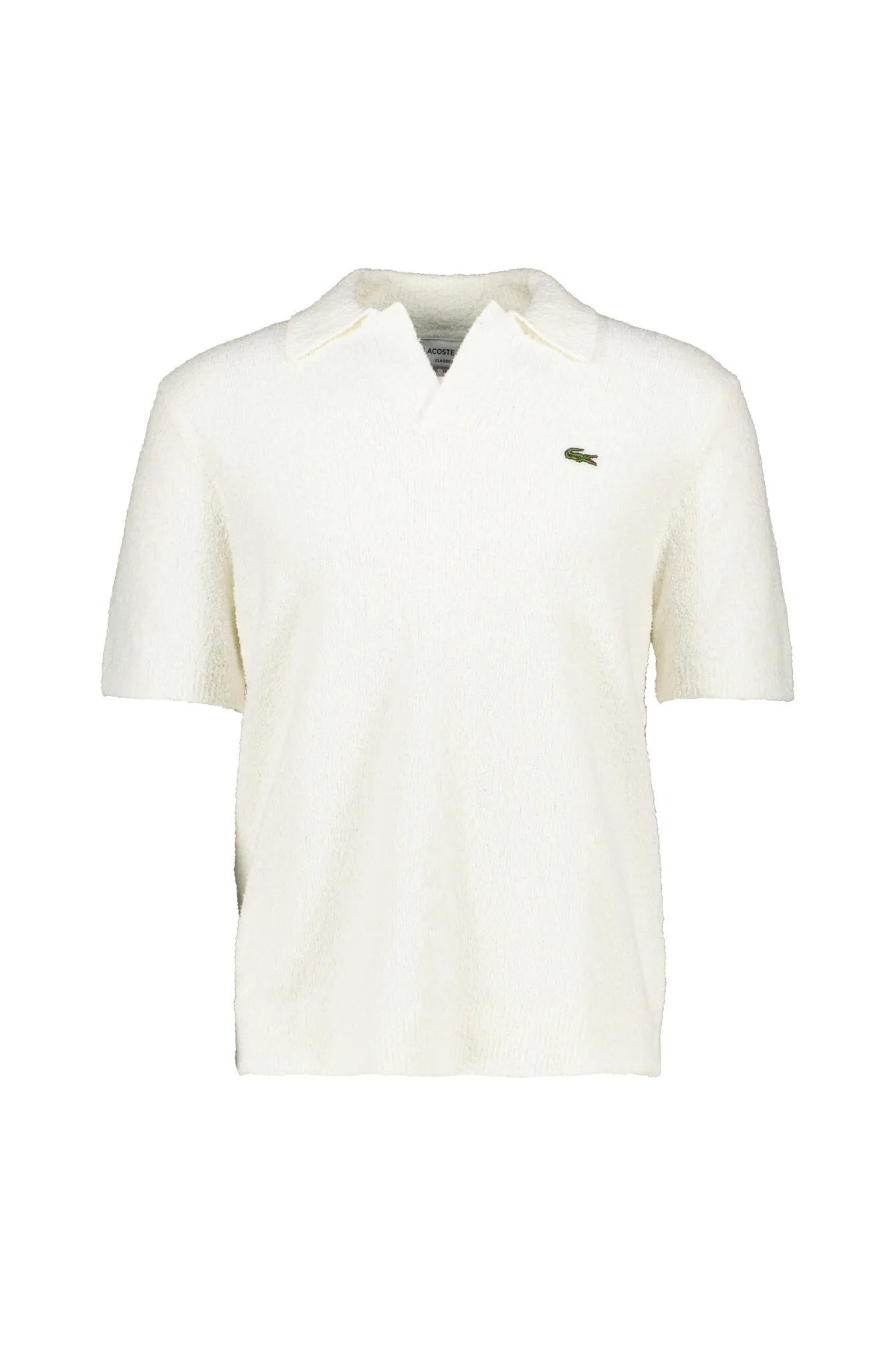 Polo-Pullover aus Frottee