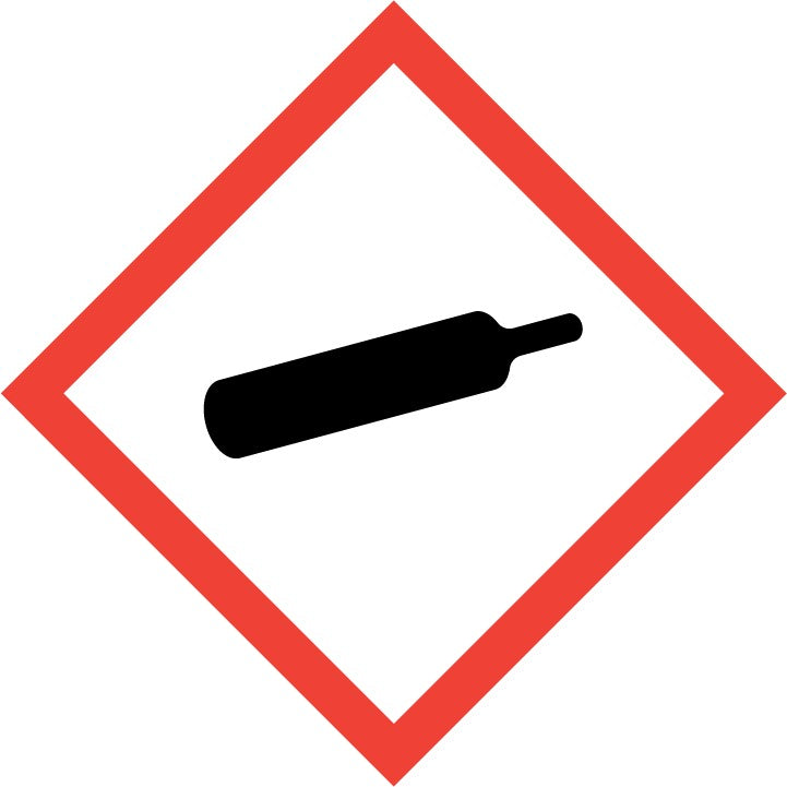 hazard icon H229: Behälter steht unter Druck: Kann bei Erwärmung bersten.
